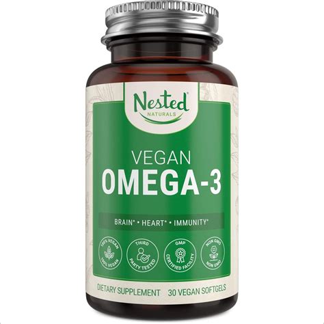 omega 3 vegan|omega 3 plant based.